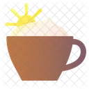 Morning Cappuccino Coffee Icon