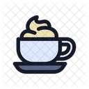 Coffee Cappuccino Foam Icon