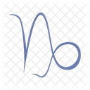 Capricorn Symbol Capricorn Sign Horoscope Icon