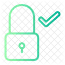 Caps Lock Padlock Security 아이콘