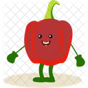 Capsicum Food Healthy Icon