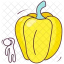 Capsicum Bell Pepper Sweet Pepper Icon