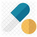 Capsula De Medicamento E Pilula Capsula De Medicamento Medicamento Ícone