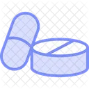 Capsula Duotone Line Icone Icon