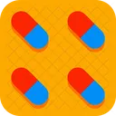 Pill Capsule Medical Icon