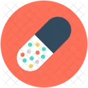 Capsule Drug Medical Icon