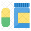 Capsule Medicine Bottle Medicine Icon
