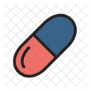 Capsule Drug Health Icon