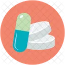 Capsule Medication Medicine Icon