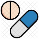 Capsule Medicine Drugs Icon