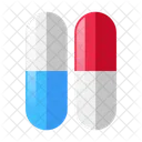 Capsule Pills Drugs Icon
