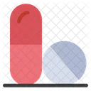 Capsule Pills Drug Icon