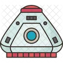 Capsule Space Spacecraft Icon