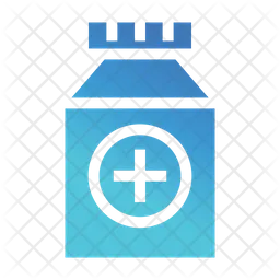 Capsule Bottle  Icon