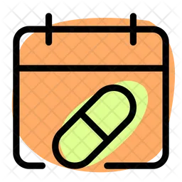 Capsule Calendar  Icon