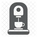Capsule coffee machine maker espresso cup drink  Icon
