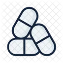 Capsule Drug Medical Icon