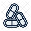 Capsule Drug Medical Icon