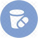 Capsules Container Medicine Icon