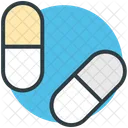 Capsules Drugs Medical Icon