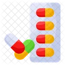 Capsules Medicine Drugs Icon