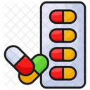 Capsules Medicine Drugs Icon