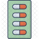 Capsules Blister Pack Icon