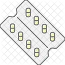 Capsules Lineal Color Icon Icon