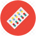 Capsule Drugs Medical Icon