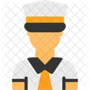 Captain Ship Leader Maritime Captain Icon