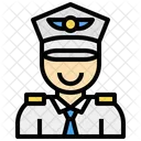 Captain User Plane Icon