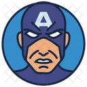 Captain America Warrior Superhero Icon
