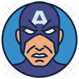 Captain America Emoji Icon