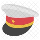 Captain Cap Sailor Hat Officer Hat Icon
