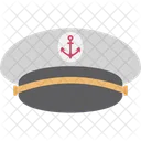 Captain Cap Navy Captain Hat Ship Captain Cap Icon