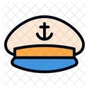 Captain Cap Captain Hat Sailor Hat Icon