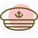Captain S Hat Nautical Headwear Skipper Hat Icon
