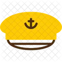 Captain S Hat Nautical Headwear Skipper Hat Icon
