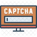 Captcha Technology System Icon