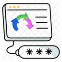 Captcha Code Access Icon