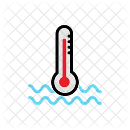 Capteur de température de l'eau  Icône