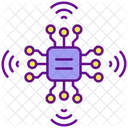 Puce De Capteur Micropuce Technologie Icon