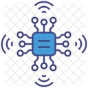 Puce De Capteur Micropuce Technologie Icon
