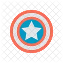 Caption America Badge Captain America Superhero Icon