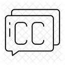 Captioning  Icon
