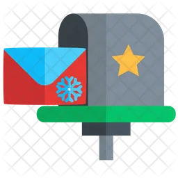 Captivating Christmas Mailbox  Icon