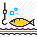 Captura Pesca Puas Icono