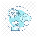 Captura Armazenamento Co 2 Ícone