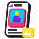 Captura de selfies  Icono