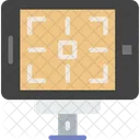 Captura De Tablet Clique Em Tablet Captura Icon